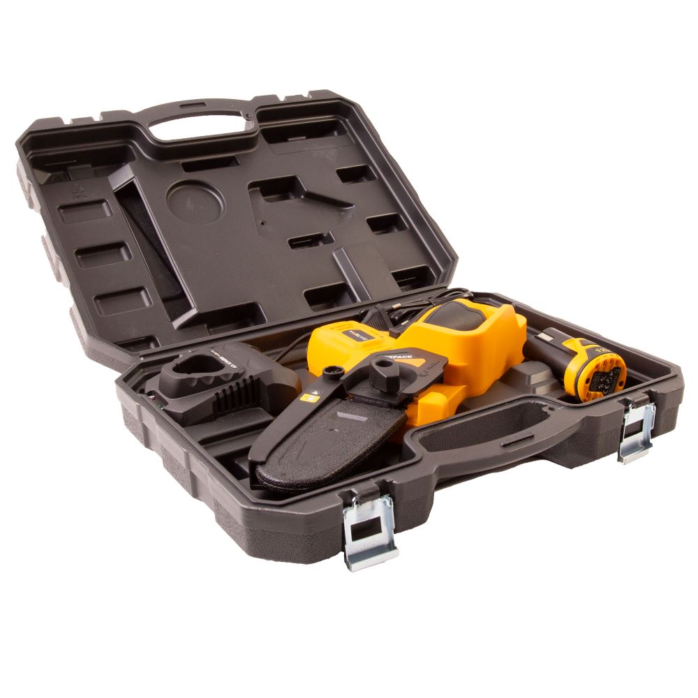 Cordless One-Hand Chainsaw 6'' Set (with 2.0Ah battery & 2.4A fast
